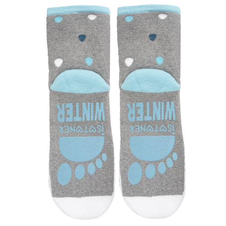 Chaussettes antidérapantes enfant gris 5/8 ans Gris chiné 3 - vertbaudet enfant 