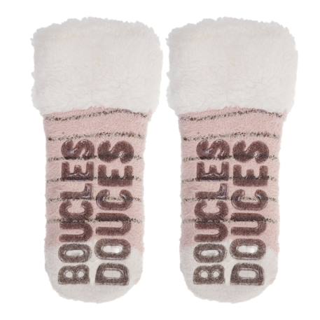 Chaussettes fourrées fille mouton blush Blush 3 - vertbaudet enfant 