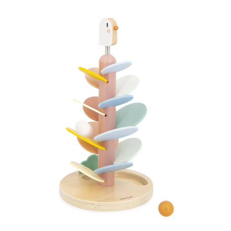 Descendeur en bois fsc oiseau Multicolore 3 - vertbaudet enfant 