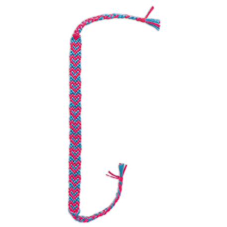 Bracelets de l'amitié à créer Rose 5 - vertbaudet enfant 