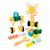 Jeu de construction en bois, baril 50 pcs Multicolore 1 - vertbaudet enfant 