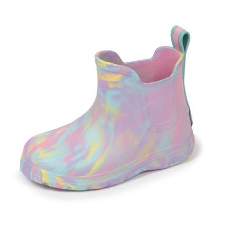 Bottes de pluie basses en caoutchouc confortables résistantes légères Camouflage+Multico 7 - vertbaudet enfant 