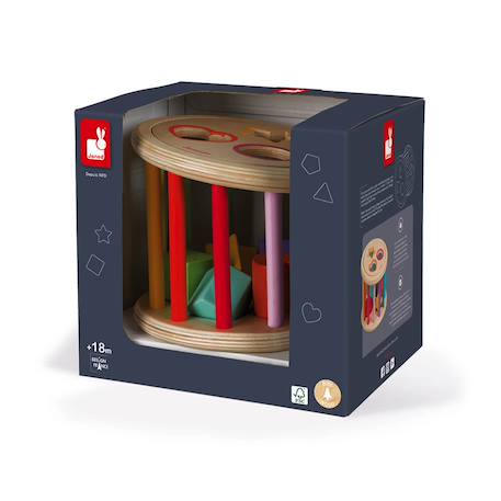 Quizz des formes i wood Multicolore 6 - vertbaudet enfant 