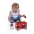 Camion de pompiers en bois fsc Rouge 3 - vertbaudet enfant 