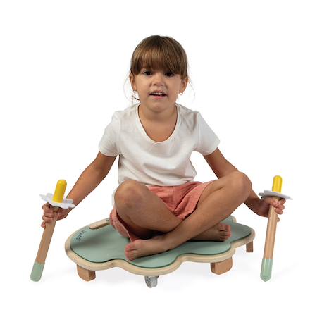 Planche à roulette en bois fsc - sweet coccon Vert 4 - vertbaudet enfant 