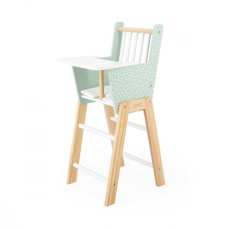 Chaise haute pour poupées et poupon zen Vert 6 - vertbaudet enfant 