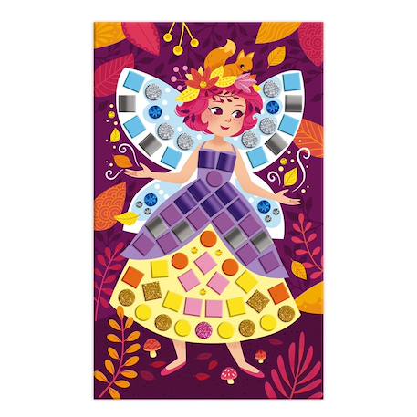 Mosaïques princesses et fées Bleu 5 - vertbaudet enfant 
