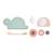 Empilable sensoriel escargot 6 pièces Vert/rose 4 - vertbaudet enfant 