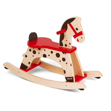 Cheval à bascule caramel Marron 6 - vertbaudet enfant 