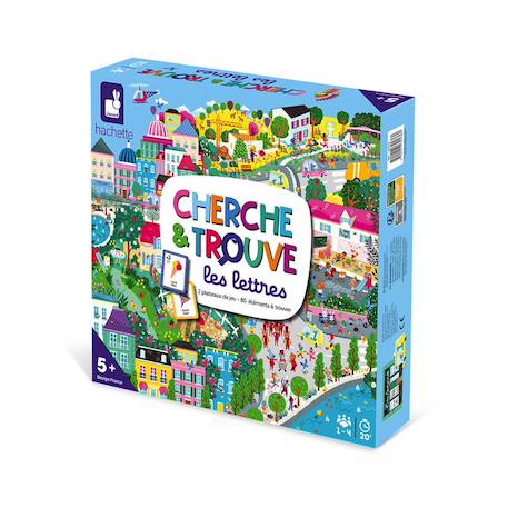 Jeu cherche et trouve les lettres Bleu 1 - vertbaudet enfant 