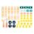 Jeu de construction en bois, baril 50 pcs Multicolore 5 - vertbaudet enfant 
