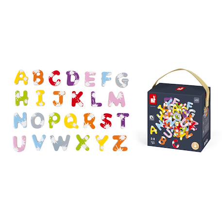 Mallette 52 lettres magnétiques splash Rouge 3 - vertbaudet enfant 