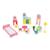 Maison de poupées happy day, 12 accessoires Rose / vert 4 - vertbaudet enfant 