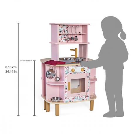 Cuisine en bois twist Rose 5 - vertbaudet enfant 