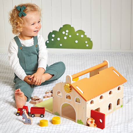 Ferme en bois fsc Multicolore 2 - vertbaudet enfant 