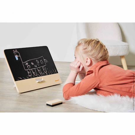 Tableau noir intemporel en bois fsc Noir 2 - vertbaudet enfant 