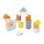 Chariot cube à tirer en bois fsc, 16 cubes Multicolore 3 - vertbaudet enfant 