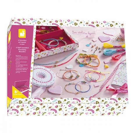 Bracelets de l'amitié à créer Rose 1 - vertbaudet enfant 