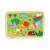 Puzzle en bois le jardin Multicolore 1 - vertbaudet enfant 