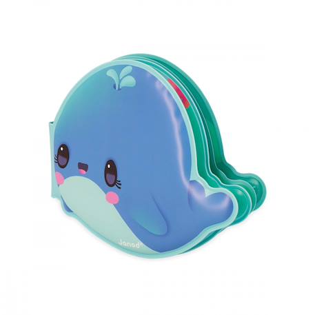 Livre de bain la baleine Bleu 3 - vertbaudet enfant 
