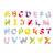 Mallette 52 lettres magnétiques splash Rouge 2 - vertbaudet enfant 