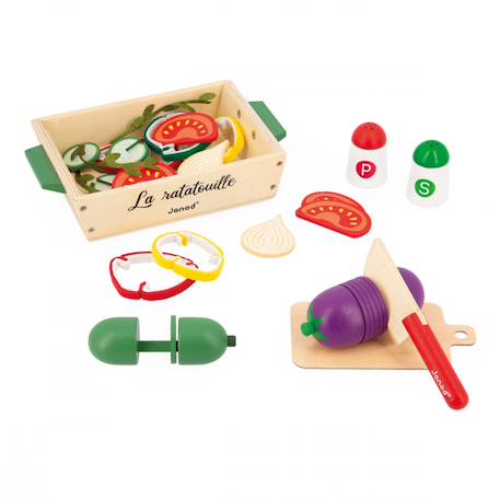 Set pour ratatouille, 32 accessoires Multicolore 5 - vertbaudet enfant 