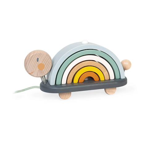 Tortue arc-en-ciel sweet cocoon Multicolore 1 - vertbaudet enfant 