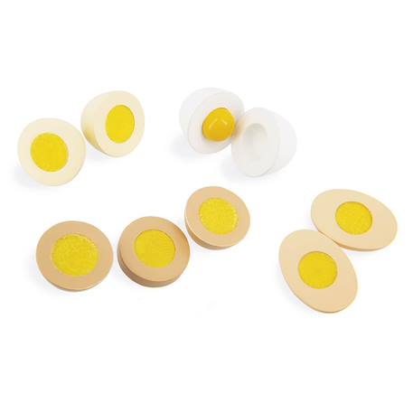 Oeufs du petit chef en bois Multicolore 3 - vertbaudet enfant 