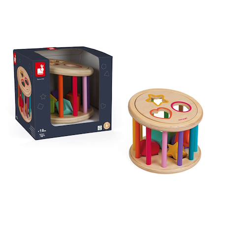 Quizz des formes i wood Multicolore 5 - vertbaudet enfant 