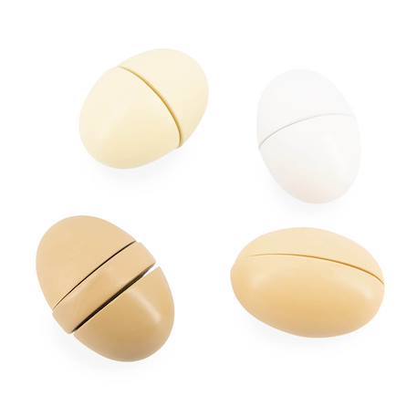 Oeufs du petit chef en bois Multicolore 2 - vertbaudet enfant 