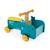 Porteur en bois hippo Bleu / jaune 1 - vertbaudet enfant 