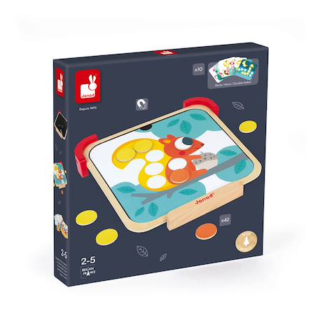 Jeu éducatif j'apprends les couleurs Multicolore 6 - vertbaudet enfant 