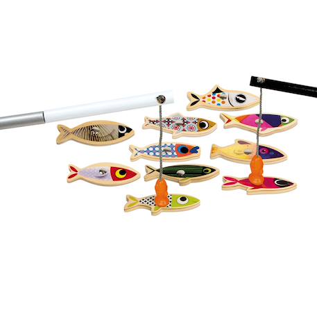Pêche à la ligne sardine Multicolore 2 - vertbaudet enfant 
