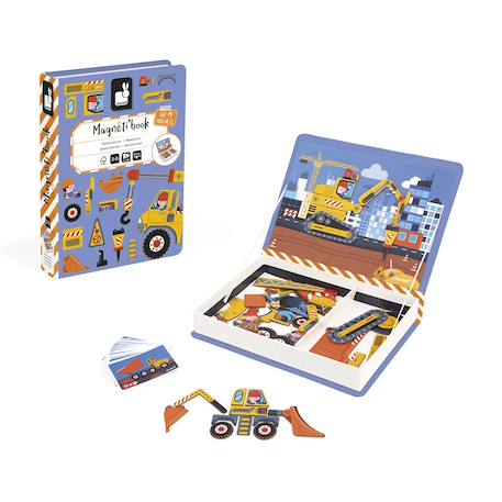 Magneti'book construction, 50 magnets Multicolore 5 - vertbaudet enfant 
