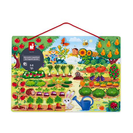 Jeu éducatif jardin magnétique Multicolore 1 - vertbaudet enfant 