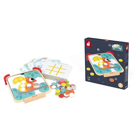 Jeu éducatif j'apprends les couleurs Multicolore 5 - vertbaudet enfant 