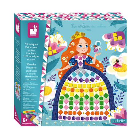 Mosaïques princesses et fées Bleu 1 - vertbaudet enfant 