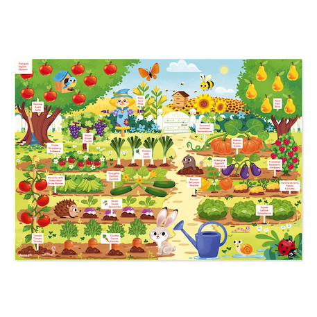 Jeu éducatif jardin magnétique Multicolore 6 - vertbaudet enfant 