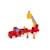 Camion de pompiers géant Rouge 2 - vertbaudet enfant 