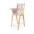 Chaise haute poupées et poupons candy chic Blanc / rose 5 - vertbaudet enfant 