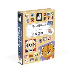 Jouet-Magneti'book mix & match, 72 magnets