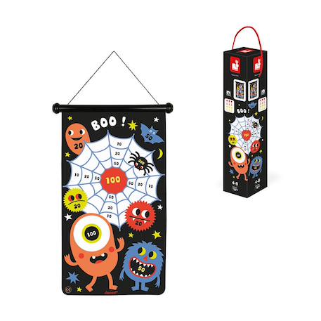 Jeu de fléchettes magnétiques monstres Noir 4 - vertbaudet enfant 