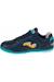Chaussures de foot en salle enfant cuir top flex Bleu marine 2 - vertbaudet enfant 