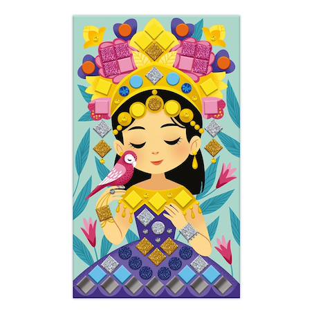 Mosaïques princesses et fées Bleu 6 - vertbaudet enfant 