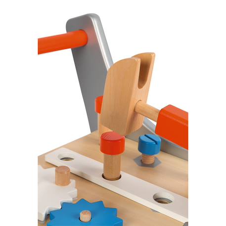 Chariot magnétique brico'kids, 25 accessoires Multicolore 6 - vertbaudet enfant 