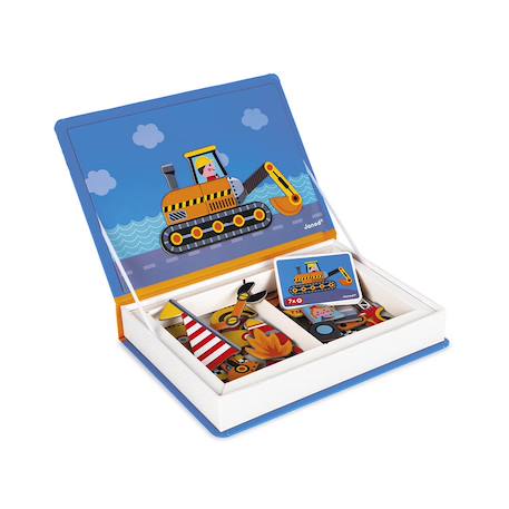 Magnéti'book bolides, 50 magnets Bleu 4 - vertbaudet enfant 