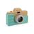 Appareil photo en bois Bleu 2 - vertbaudet enfant 