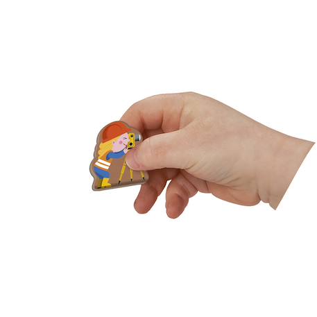 Magneti'book construction, 50 magnets Multicolore 4 - vertbaudet enfant 