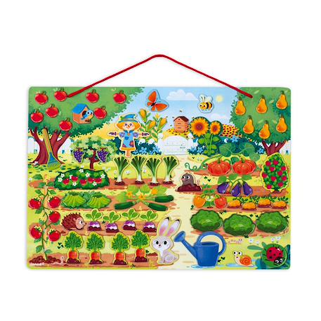 Jeu éducatif jardin magnétique Multicolore 3 - vertbaudet enfant 