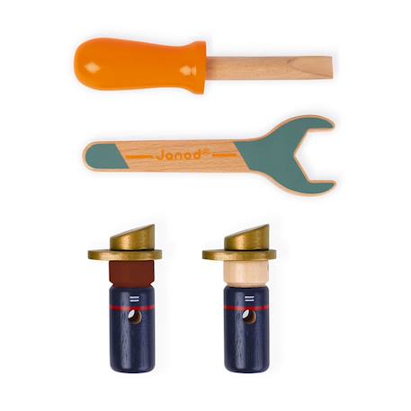 Camion pompiers brico'kids Rouge 6 - vertbaudet enfant 